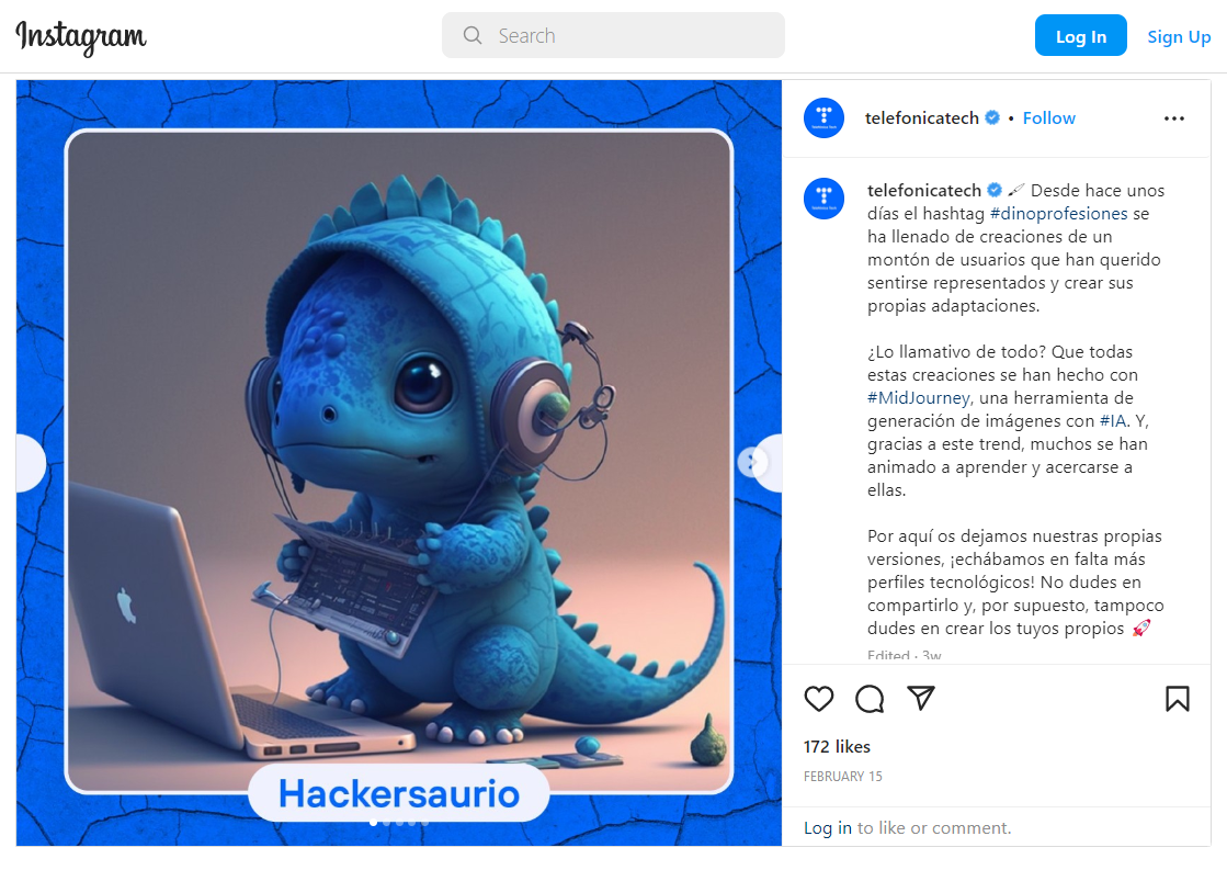 a Instagram image created by using Midjourney